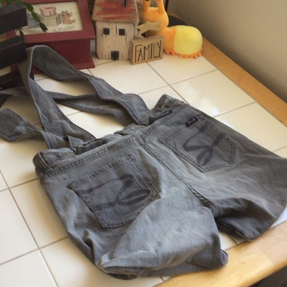 ‘Seven7’ Charcoal Denim Handmade Tote - Picture 4 of 5